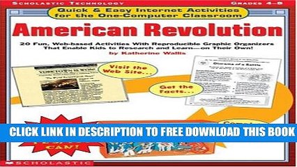 Collection Book Quick and Easy Internet Activities for the One Computer Classroom: American