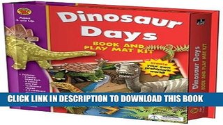 New Book Dinosaur Days Book and Play Mat (Brighter Child Book and Play Mat Kits)