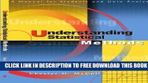 New Book Understanding Statistical Methods: A Manual for Students and Data Analysts