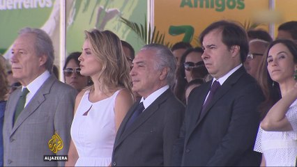 Frosty welcome for Brazil’s President Michel Temer