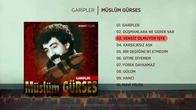 Sensiz Olmuyor İşte (Müslüm Gürses) Official Audio #sensizolmuyorişte #müslümgürses