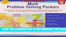 New Book Math Problem-Solving Packets: Grade 5: Mini-Lessons for the Interactive Whiteboard With
