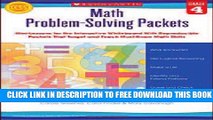 New Book Math Problem-Solving Packets: Grade 4: Mini-Lessons for the Interactive Whiteboard With