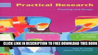 Collection Book Practical Research: Planning and Design (7th Edition)