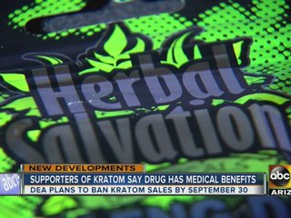 Supporters of Kratom say drug has medical benefit