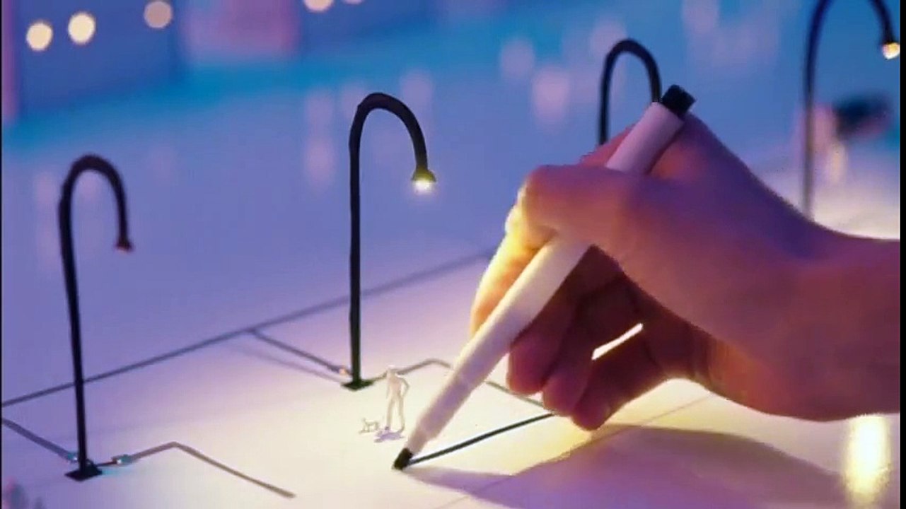 (اليابان» تبتكر قلم حبر موصل للكهرباء ) japanese pen draws circuits with conductive ink