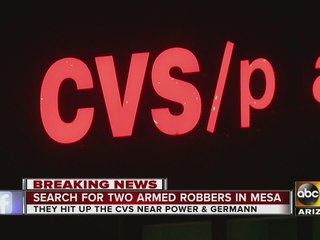 Armed robbery at Queen Creek CVS