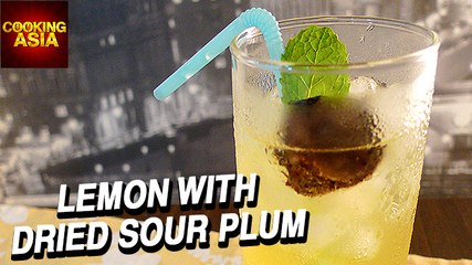 How To Make Lemon With Dried Sour Plum | Cooking Asia