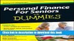 Read Personal Finance For Seniors For Dummies  Ebook Free