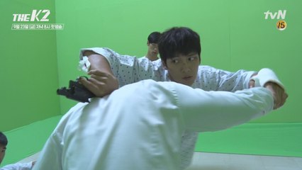 액션본능 터진 지창욱의 tvN 더케이투 출격 준비 완료!