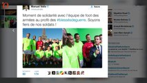 Manuel Valls se transforme en footballeur le temps d’un match caritatif