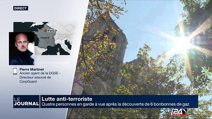 Bonbonnes de gaz à Paris : spéculations sur les intentions des éventuels terroristes