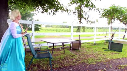 Frozen Elsa Turns EVIL! w/ Spiderman Maleficent Joker Pink Spidergirl Catwoman Funny Super