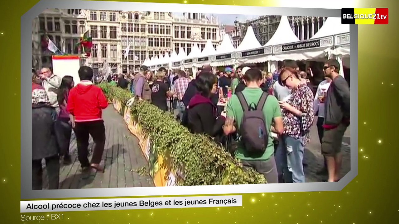 Alcool précoce chez les jeunes Belges et les jeunes Français
