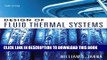 [PDF] Design of Fluid Thermal Systems Full Online