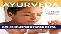 Collection Book Ayurveda: Asian Secrets of Wellness, Beauty and Balance