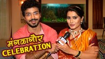Candid Chat with Om & Arpita of Kiti Sangaychay Mala - Mangalagaur Special - Asa Saasar Surekh Bai
