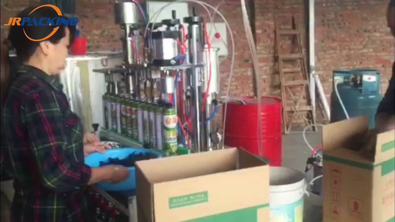 Small Automatic Spray Foam Filling Machine