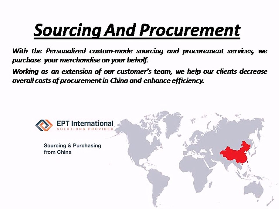 Sourcing And Procurement