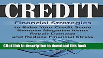 Read Credit Score:: Credit Score Rescue Plan: A Proven Credit Repair Strategy for Your Financial