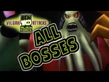 Ben 10 Alien Force: Vilgax Attacks All Bosses | Boss Battles (X360, PS2, PSP, Wii)