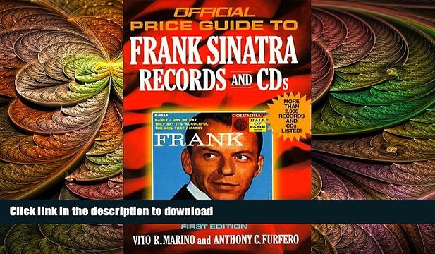 READ Frank Sinatra Records and CDs, 1st edition (Official Price Guide to Frank Sinatra