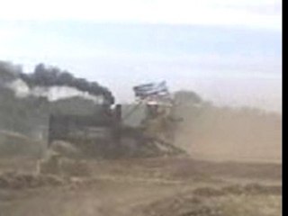 course de moissonneuse batteuse