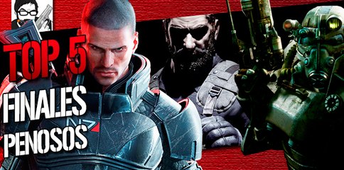 TOP 5: Finales penosos en los videojuegos