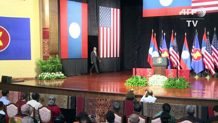 Laos: Obama annonce une hausse de l'aide au retrait des bombes
