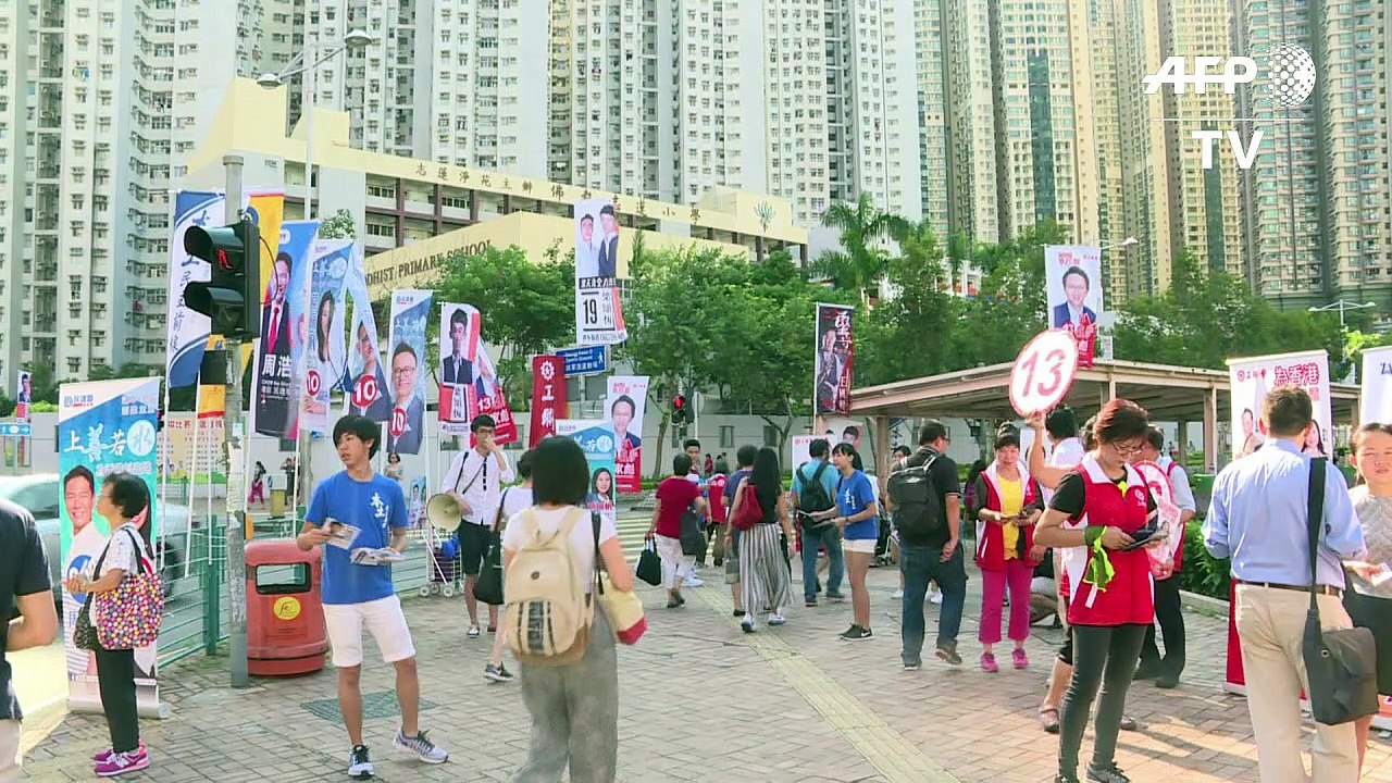 Hong Kong: les indépendantistes défient Pékin dans les urnes