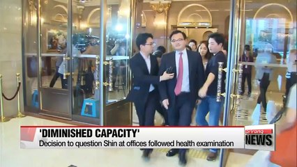 Prosecutors question Lotte founder at his office