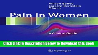 [Reads] Pain in Women: A Clinical Guide Free Books
