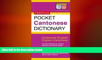 book online Pocket Cantonese Dictionary: Cantonese-English English-Cantonese [Fully Romanized]