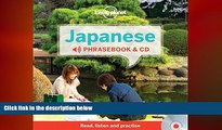 behold  Lonely Planet Japanese Phrasebook and Audio CD (Lonely Planet Phrasebook: Japanese)