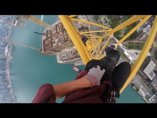 Dizzying Crane Climb Could Give You Vertigo