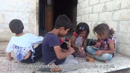 Unicef: près de 50 millions d'enfants "déracinés" dans le monde