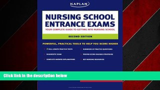 Choose Book Kaplan Nursing School Entrance Exams: Your Complete Guide to Getting Into Nursing School