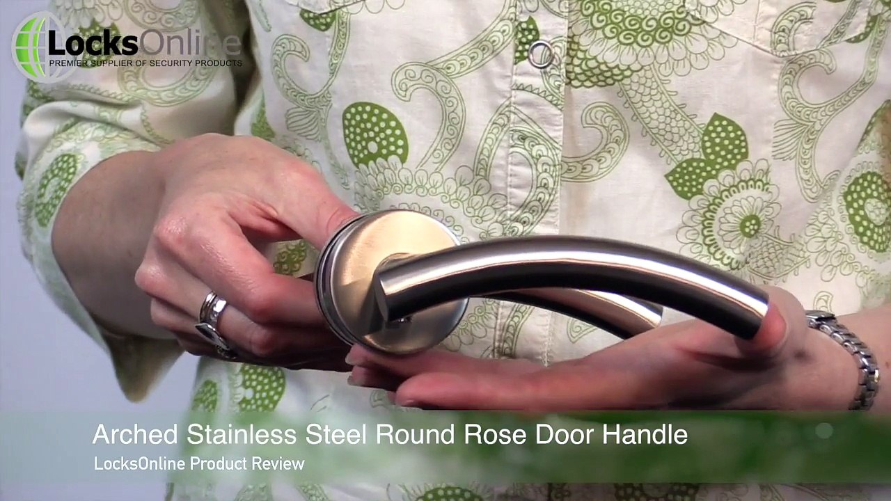Arched Stainless Steel Round Rose Door Handle LocksOnline Product Review