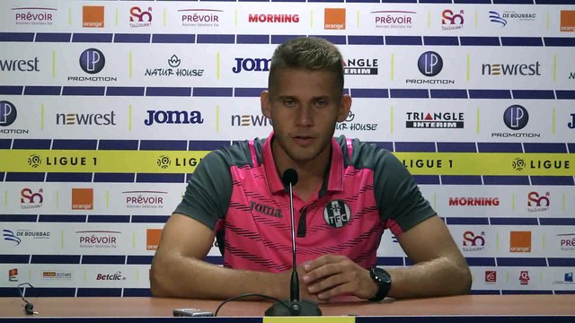 La Conf' de Presse d'Alexis Blin avant Bastia/TFC