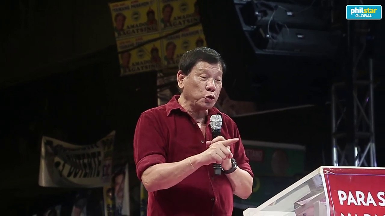Setting a policy: Duterte's drug rhetoric