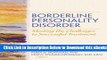 [Reads] Borderline Personality Disorder: Meeting the Challenges to Successful Treatment (Social