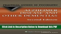 [Read] Alzheimer Disease and Other Dementias: A Practical Guide (Practical Guides in Psychiatry)