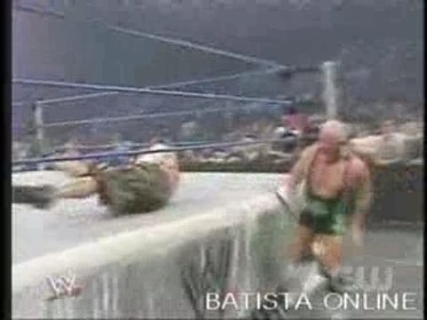 Batista, Lashley & Cena Vs Booker T, Finlay & William Regal