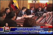 Vicealcalde de Quito fue sentenciado a 15 días de prisión por ‘ofender honra’ de Rafael Correa