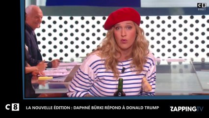 La Nouvelle Edition : Daphné Bürki répond à Donald Trump et défend la France (Vidéo)