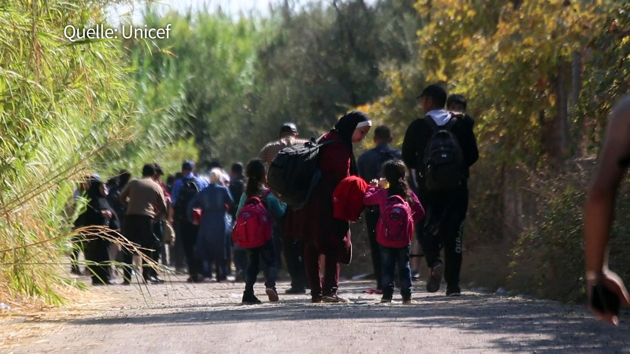 Fast 50 Millionen Kinder wachsen in der Fremde auf