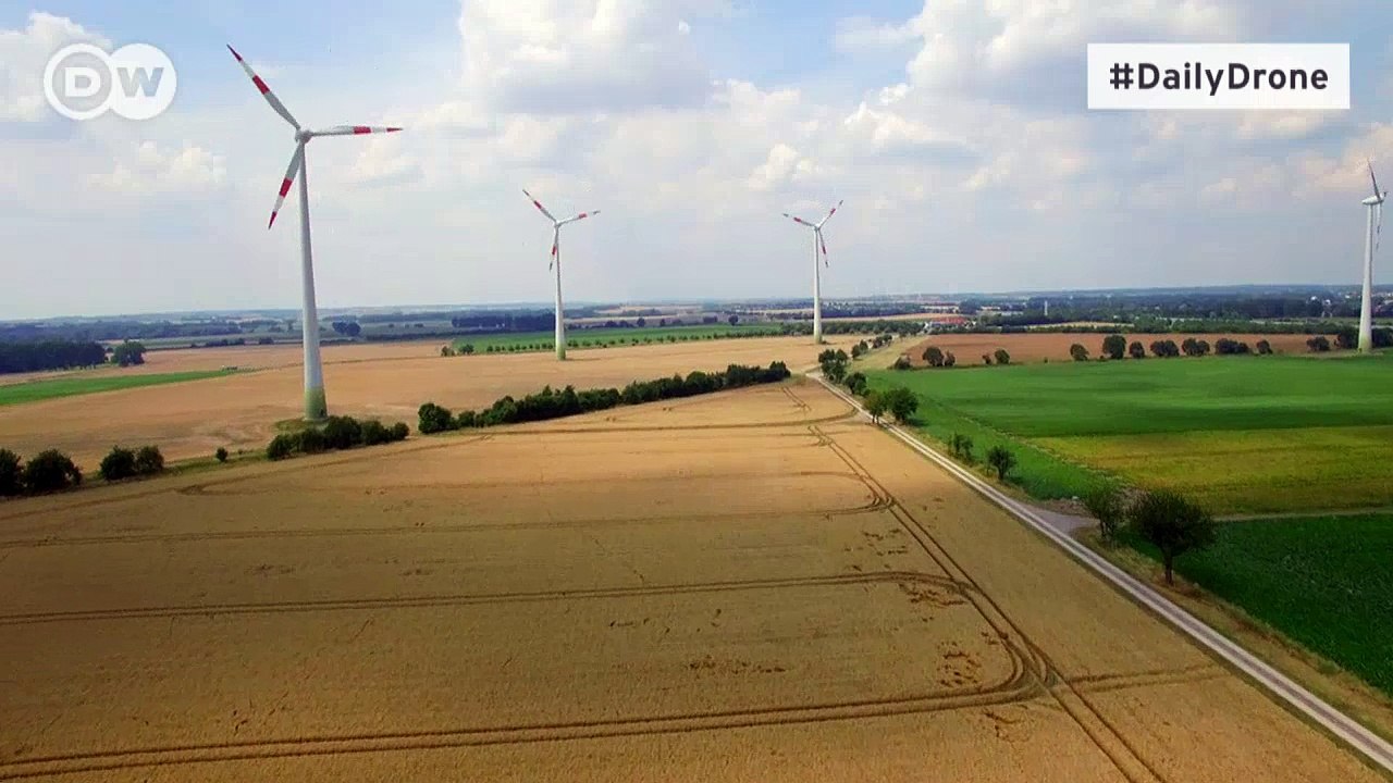 #DailyDrone: Windkraftanlage
