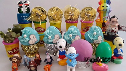 playzdoh surprise toys with toys,Ice Age,Disney,  Shrek,Dota 2,Play Doh , Toys