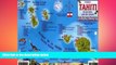 book online Tahiti   Society Islands Dive Map   Reef Creatures Guide Franko Maps Laminated Fish