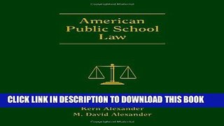 New Book American Public School Law
